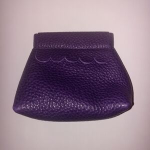 Portland Leather Penny Pouch Empire Purple